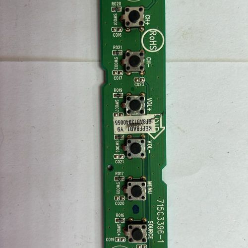 BOTONERA TOSHIBA PARA TV 715C3396-1